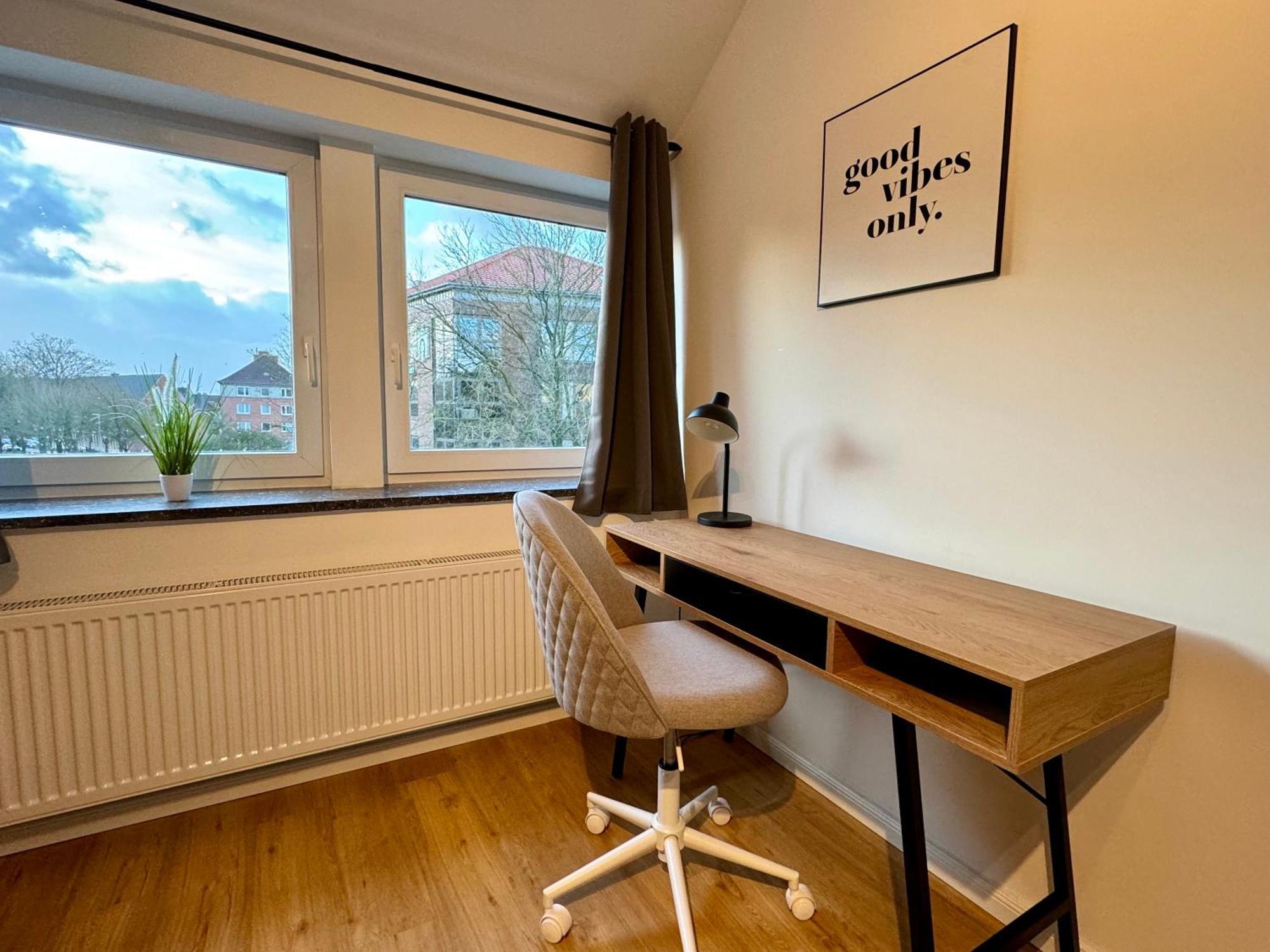 Modernes City Apartment Nahe Hbf Emden Eksteriør billede